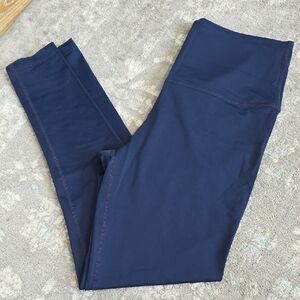 Beyond Yoga Midnight Blue Leggings Midi 7/8 Large
